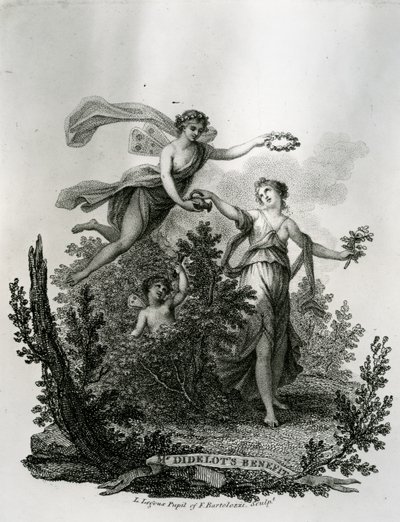 Conception pour une carte de bienfaisance, vers 1789-1804 - Louis Legoux